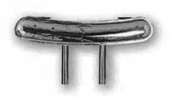 (5) Sports Exhaust, Dual Outlet Pipes, Steel, Black.