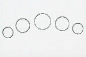 911 Gauge Decor Ring Set Chrome 964/993