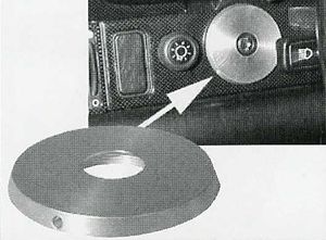 911 Aluminium Ignition Switch Cover Plate