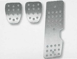 911 Aluminium Pedal Kit 69-89