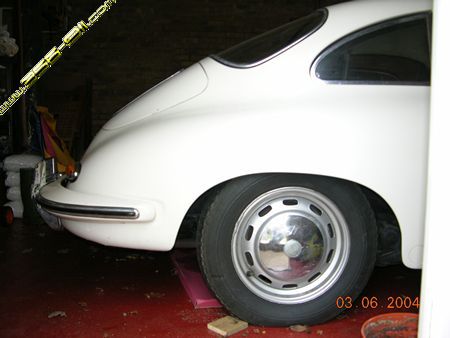 Porsche 356 side rear